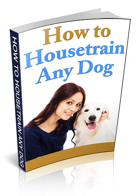 “House train any dog” E Book