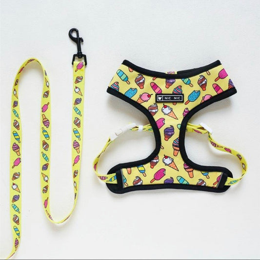 Yellow Ice Cream Harness