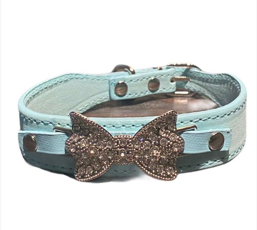 Crystal Bow Collar